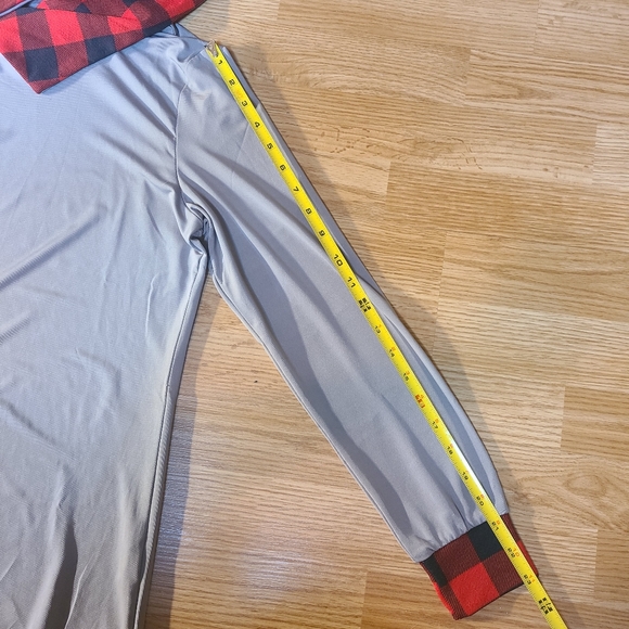 Dressfo Women's Bodycon Cabincore Oversized Hood Hoodie Top size S - Picture 13 of 13